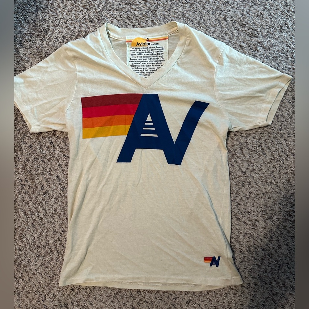 Aviator Nation unisex tee size small